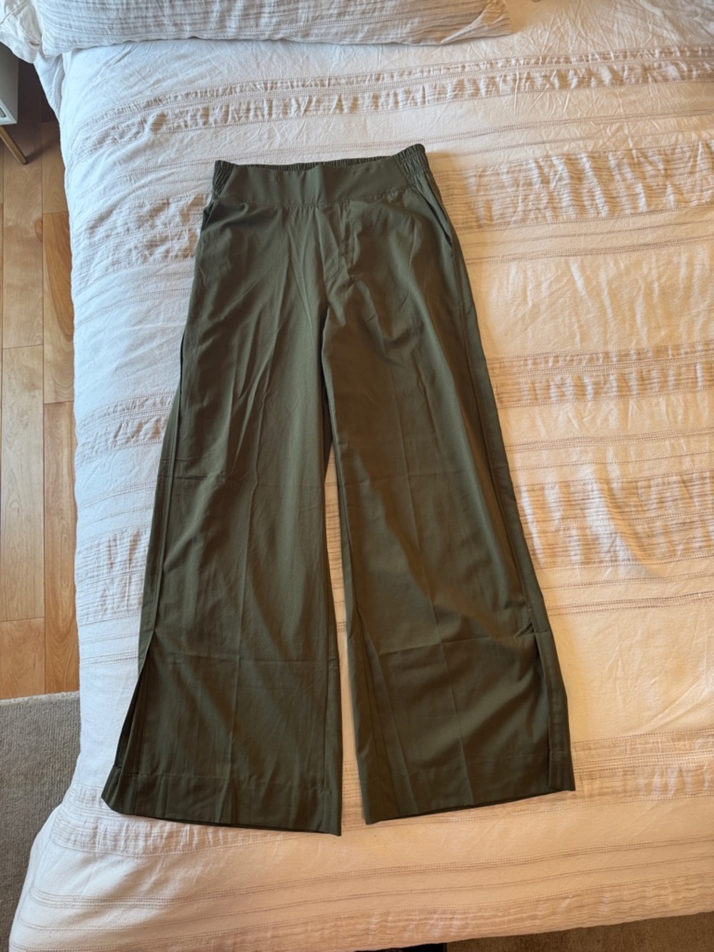 Old Navy Olive Green Wide Leg Pants